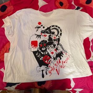 Sasha Velour Tee, size XL